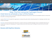 Tablet Screenshot of hydrogenhouseproject.org